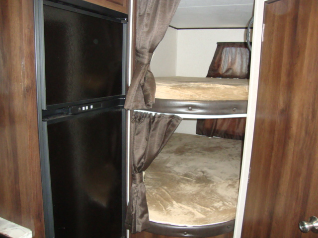 Jayco 242BHSW with fridge setup